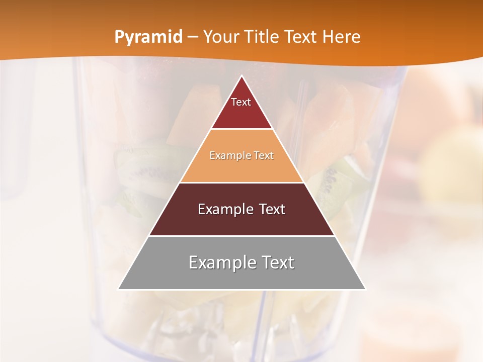 Blender Orange Healthy PowerPoint Template