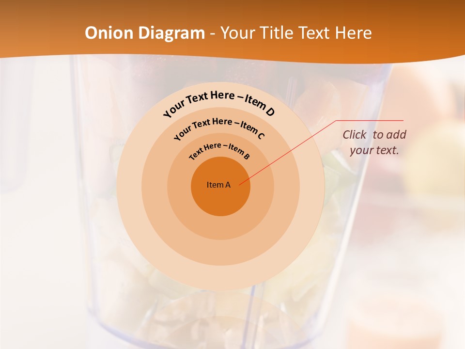 Blender Orange Healthy PowerPoint Template