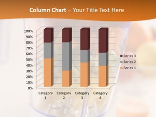 Blender Orange Healthy PowerPoint Template