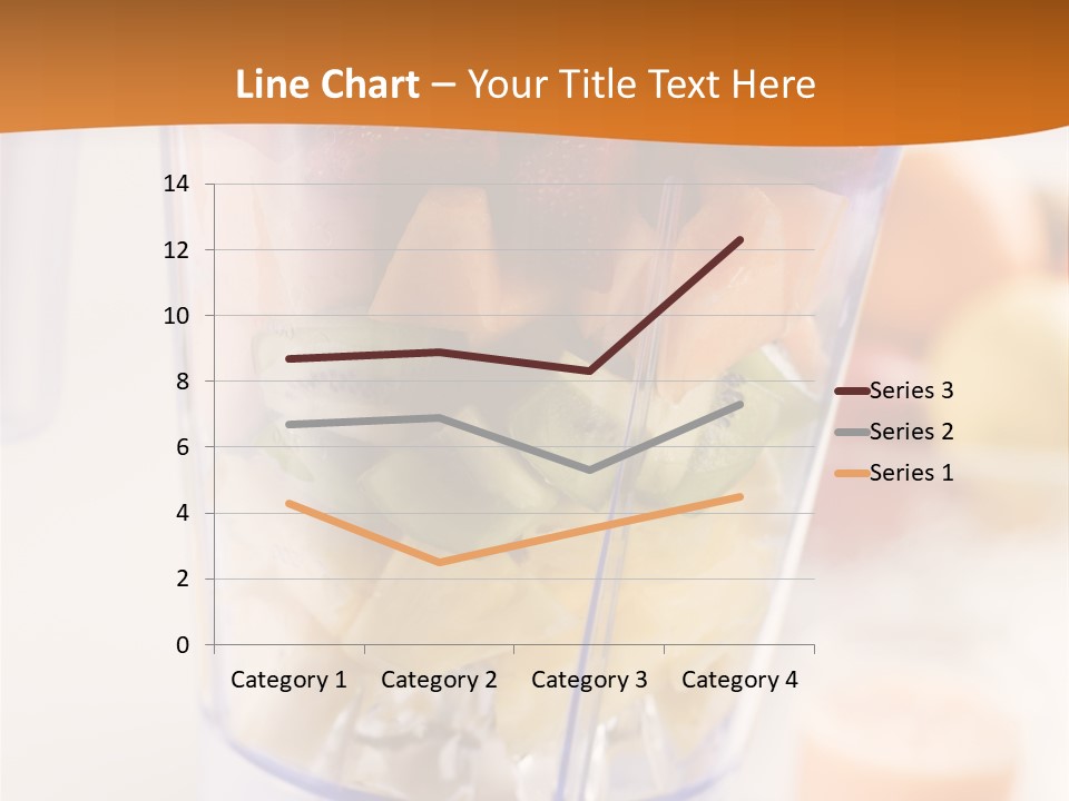 Blender Orange Healthy PowerPoint Template