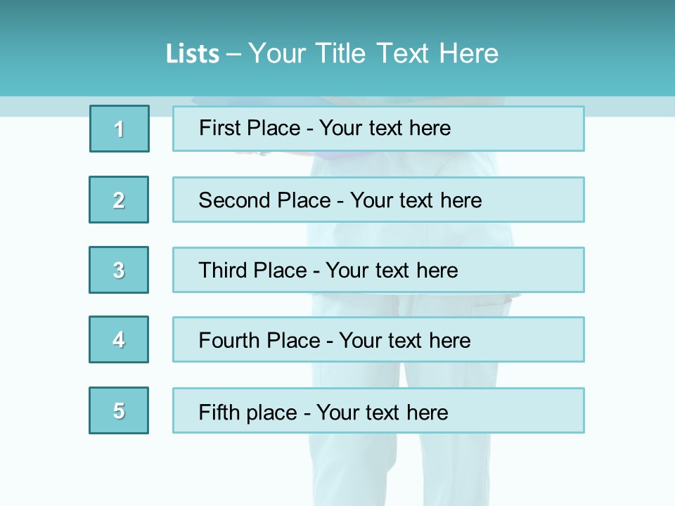 Practitioner Business Illness PowerPoint Template