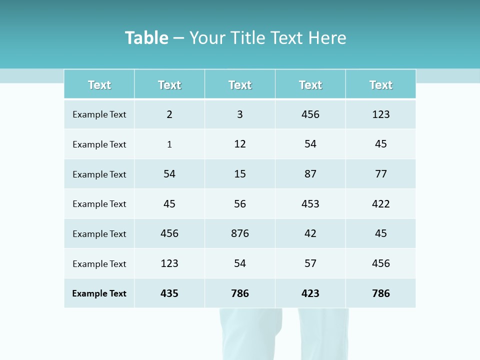 Practitioner Business Illness PowerPoint Template