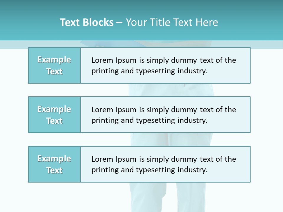 Practitioner Business Illness PowerPoint Template