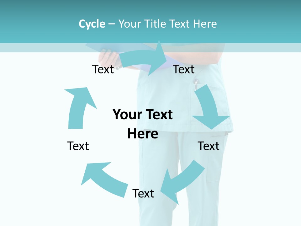 Practitioner Business Illness PowerPoint Template