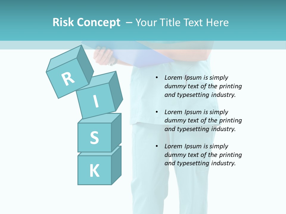 Practitioner Business Illness PowerPoint Template