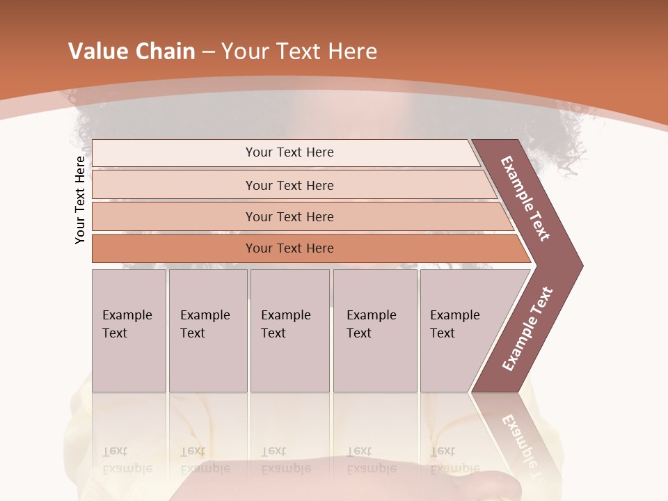 Hairstyle Expression Girl PowerPoint Template