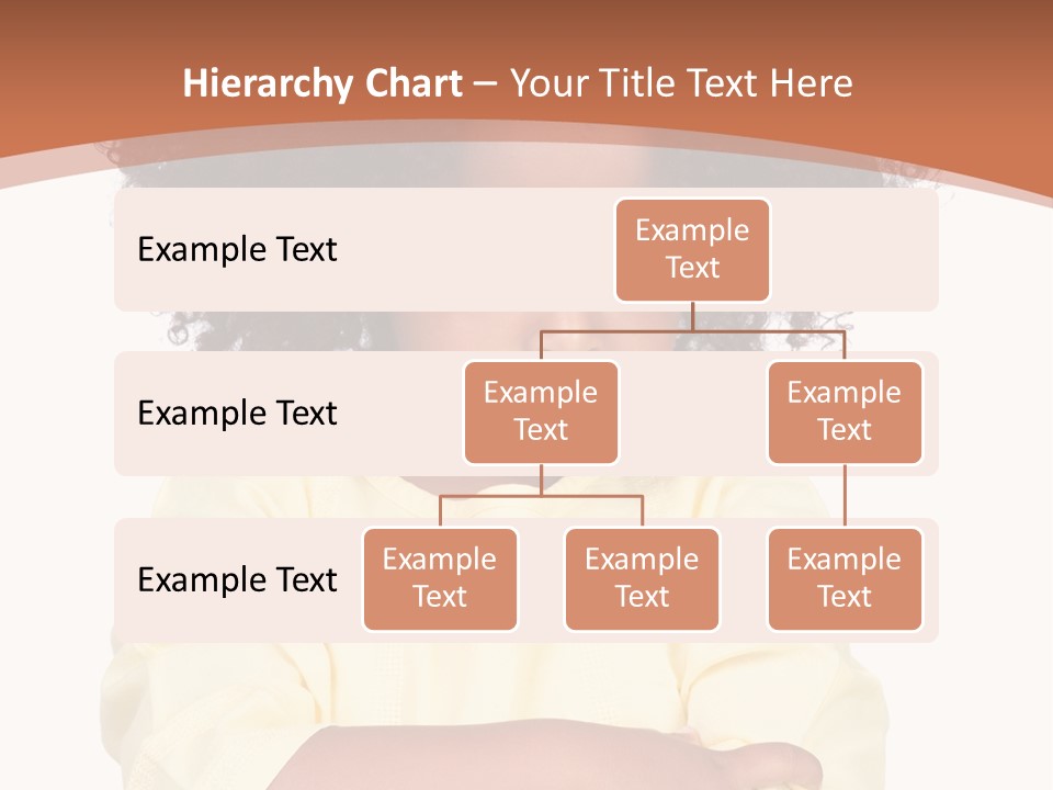 Hairstyle Expression Girl PowerPoint Template