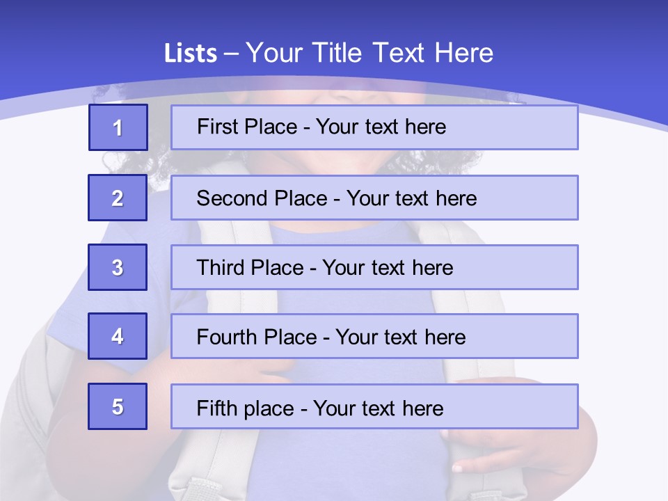 Front Adorable School PowerPoint Template