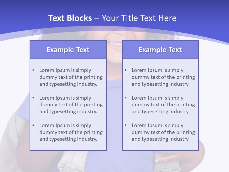 Front Adorable School PowerPoint Template