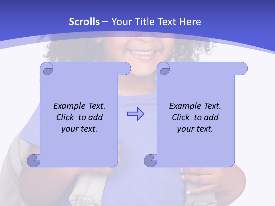 Front Adorable School PowerPoint Template