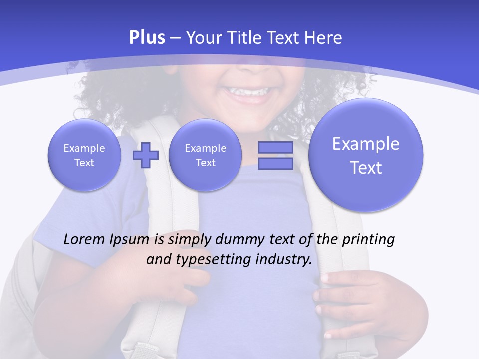 Front Adorable School PowerPoint Template
