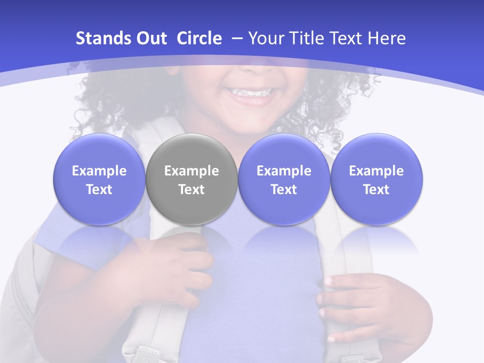 Front Adorable School PowerPoint Template