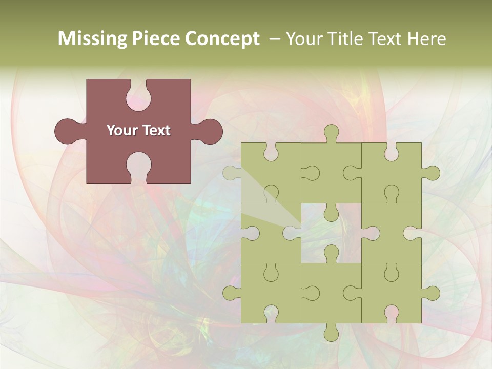 Creativity Swirl Energy PowerPoint Template