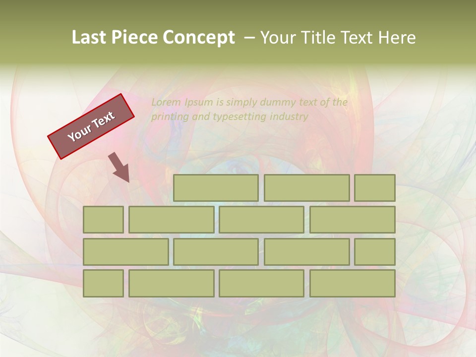 Creativity Swirl Energy PowerPoint Template