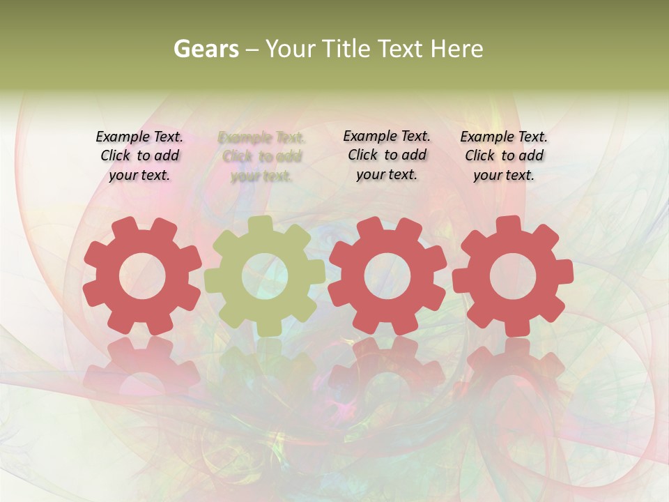 Creativity Swirl Energy PowerPoint Template