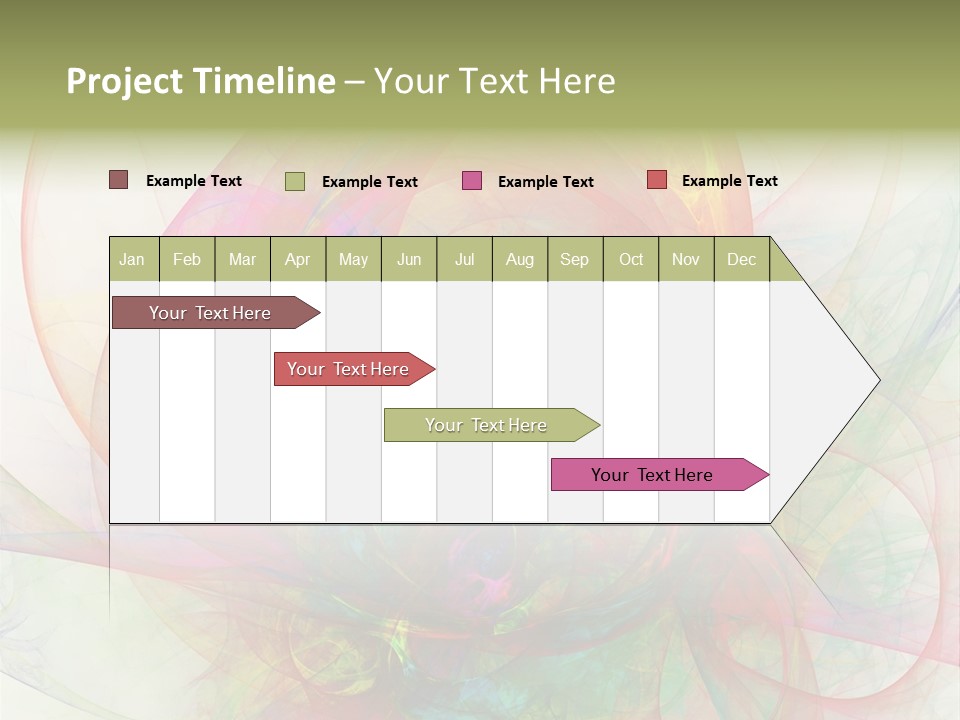 Creativity Swirl Energy PowerPoint Template