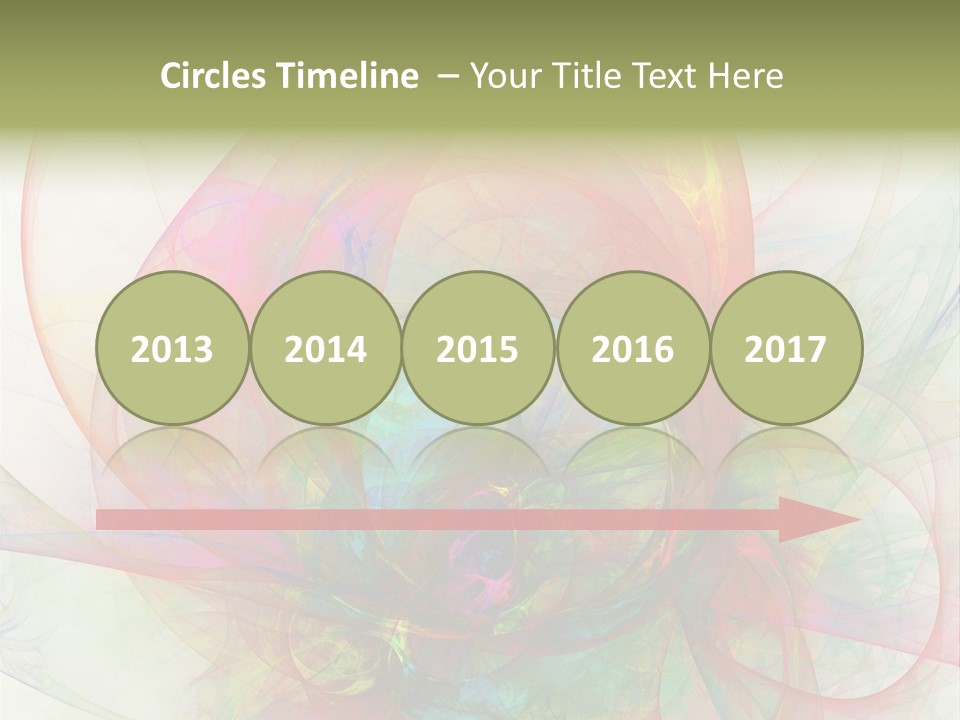 Creativity Swirl Energy PowerPoint Template