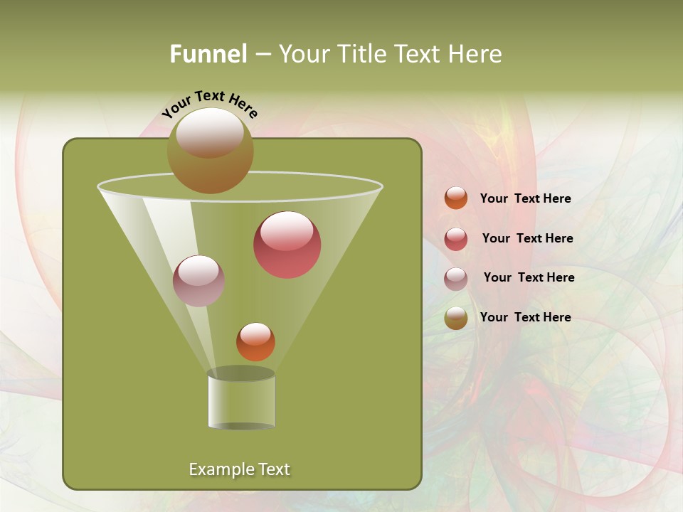 Creativity Swirl Energy PowerPoint Template