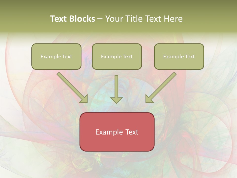 Creativity Swirl Energy PowerPoint Template
