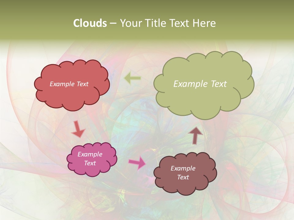 Creativity Swirl Energy PowerPoint Template