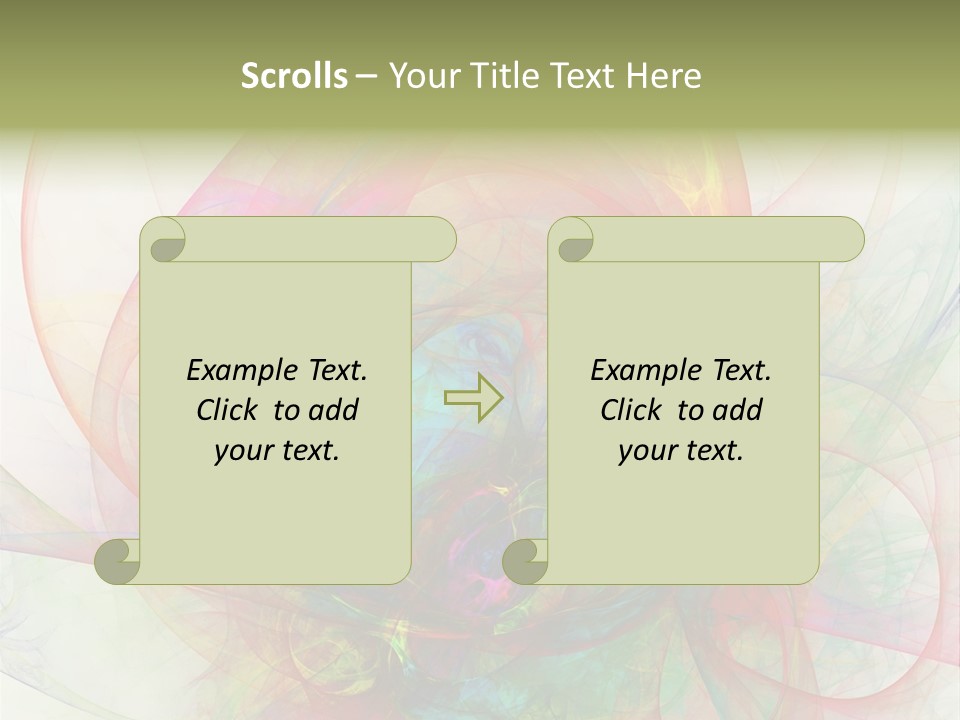 Creativity Swirl Energy PowerPoint Template
