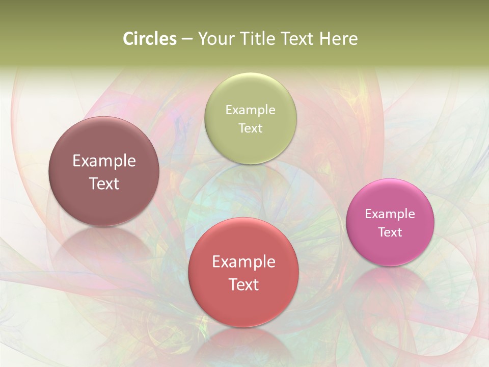 Creativity Swirl Energy PowerPoint Template