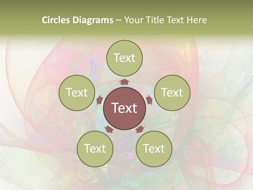 Creativity Swirl Energy PowerPoint Template