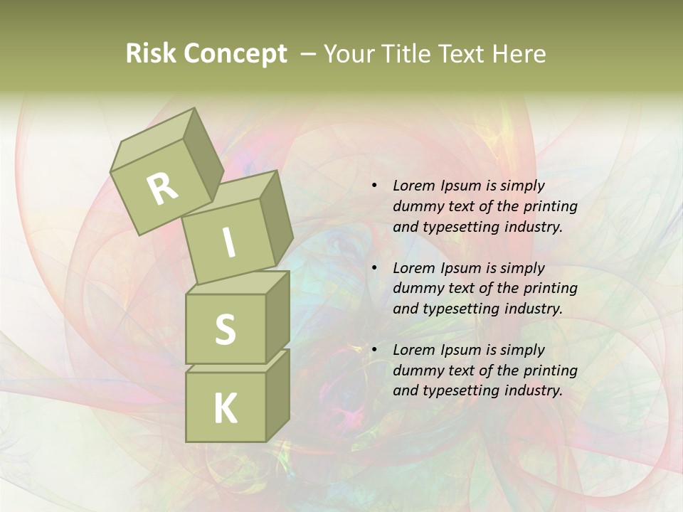 Creativity Swirl Energy PowerPoint Template