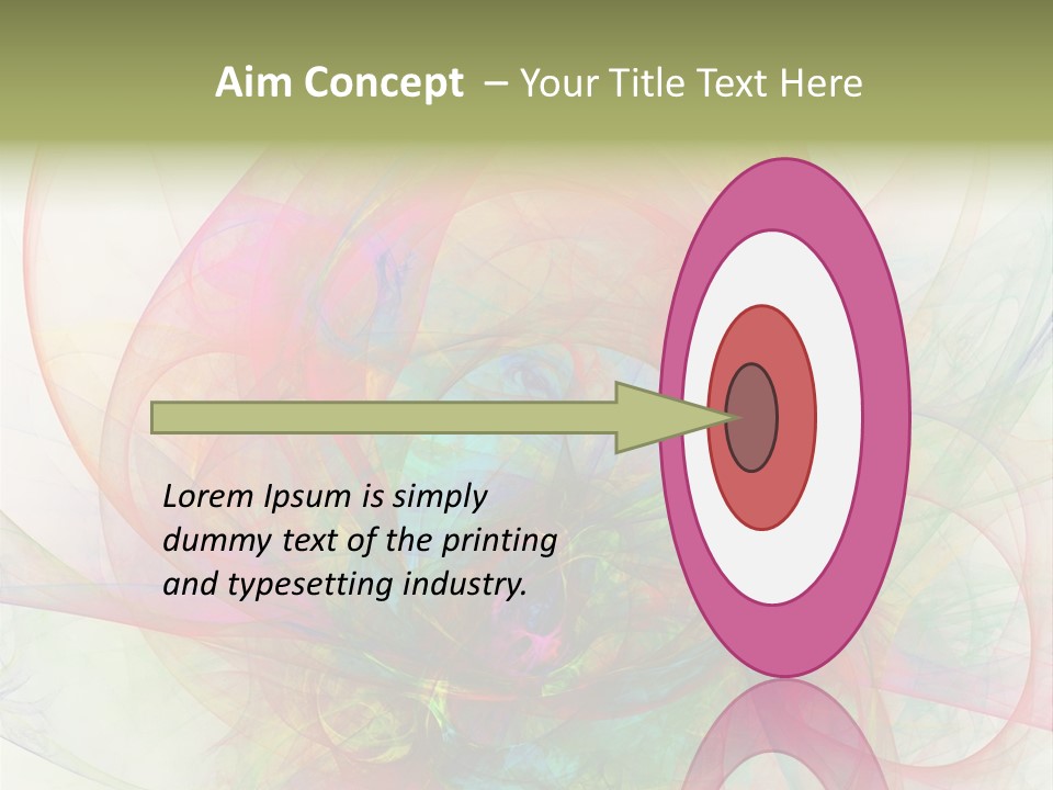 Creativity Swirl Energy PowerPoint Template