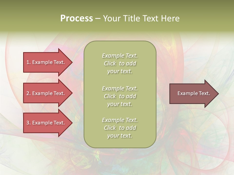 Creativity Swirl Energy PowerPoint Template
