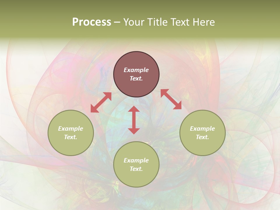 Creativity Swirl Energy PowerPoint Template