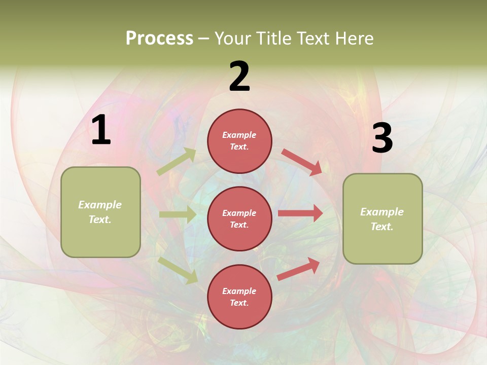 Creativity Swirl Energy PowerPoint Template