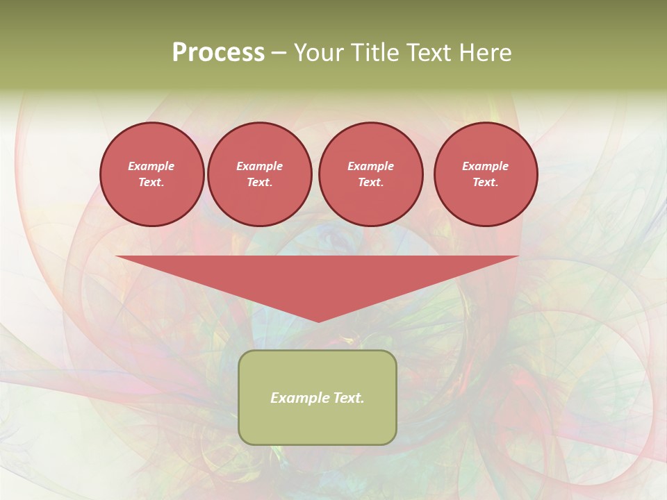 Creativity Swirl Energy PowerPoint Template