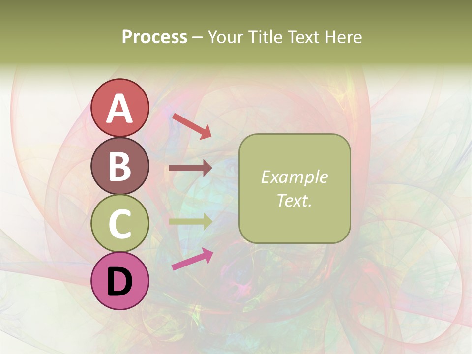 Creativity Swirl Energy PowerPoint Template