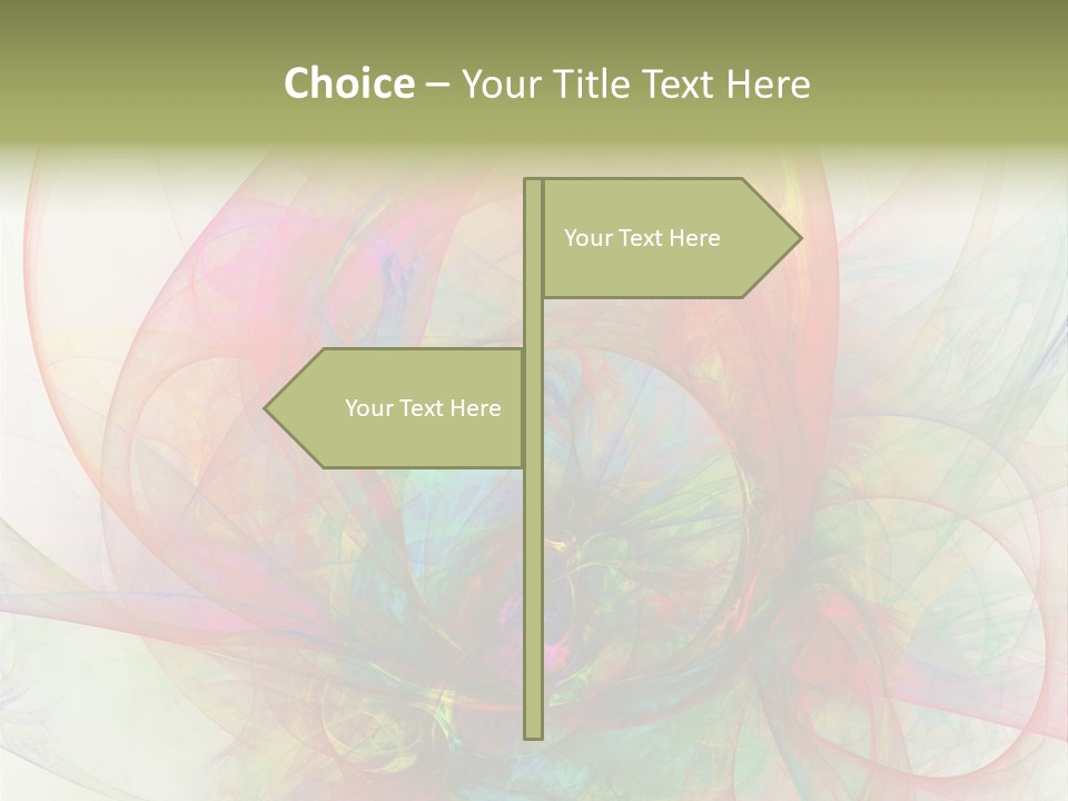 Creativity Swirl Energy PowerPoint Template