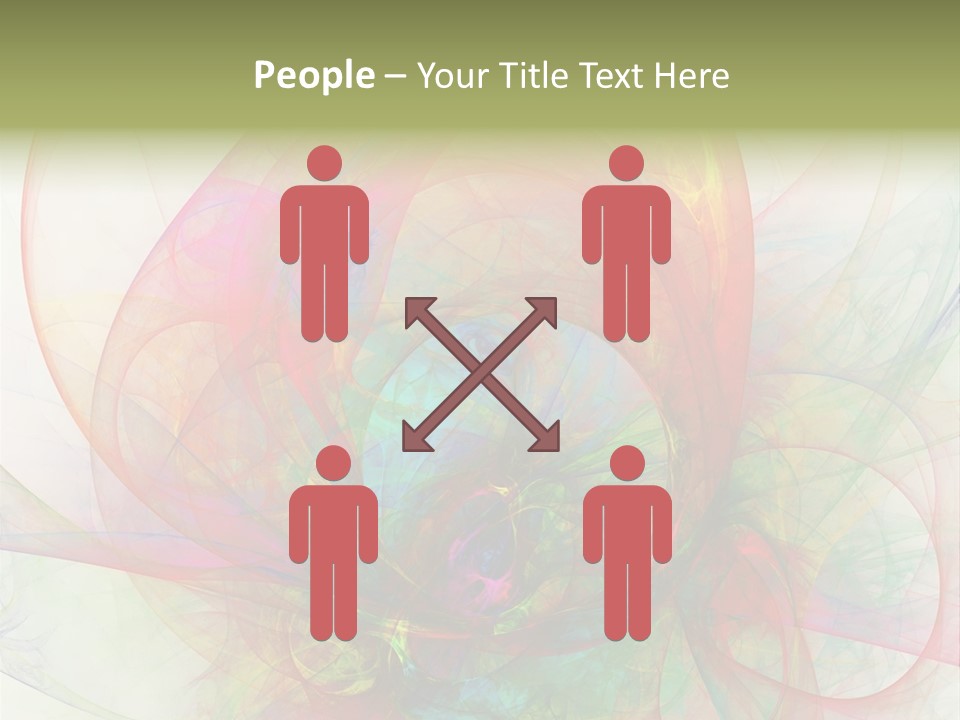 Creativity Swirl Energy PowerPoint Template