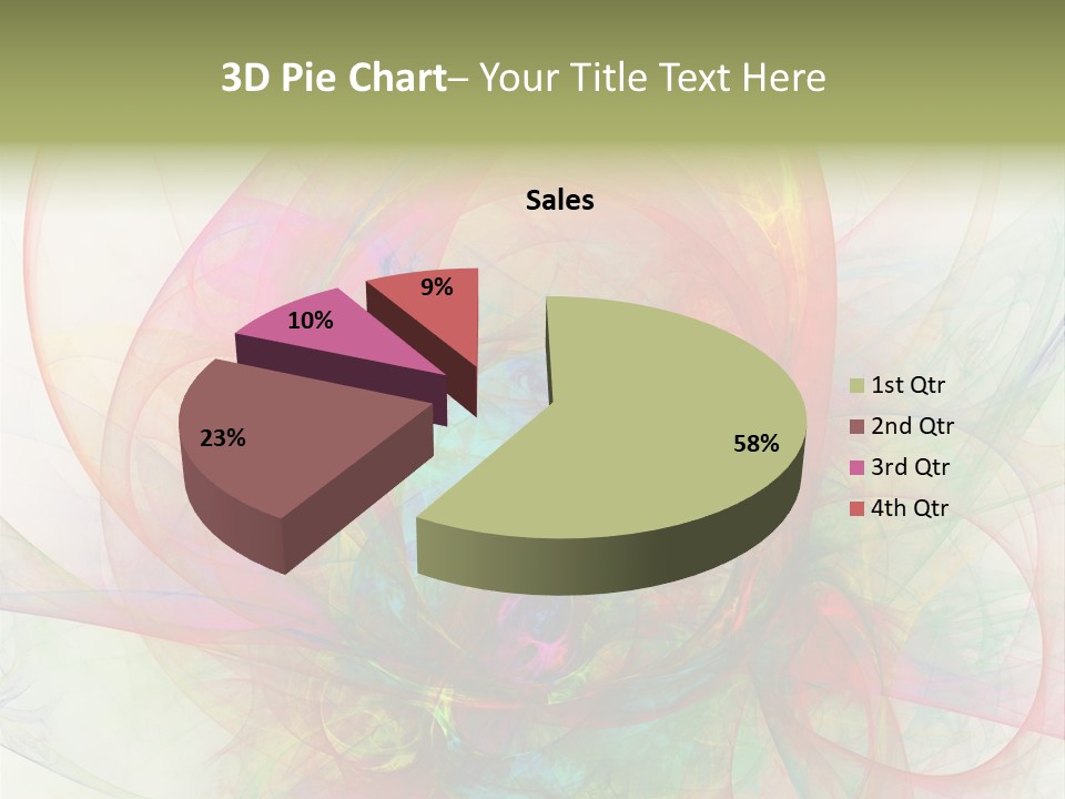 Creativity Swirl Energy PowerPoint Template