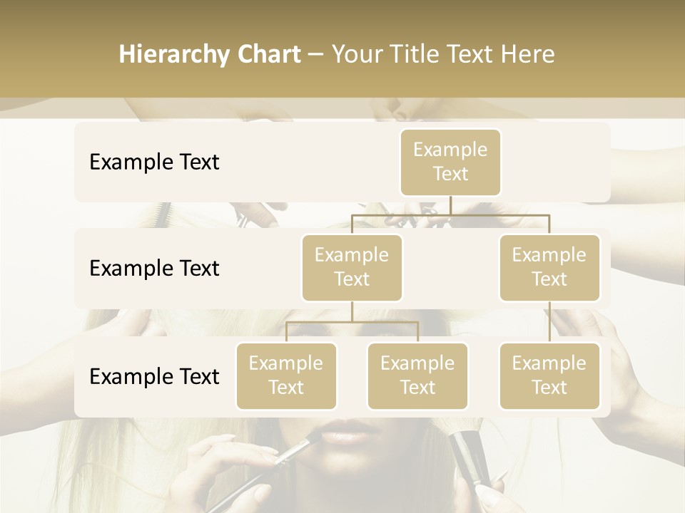 Head Color Feminine PowerPoint Template