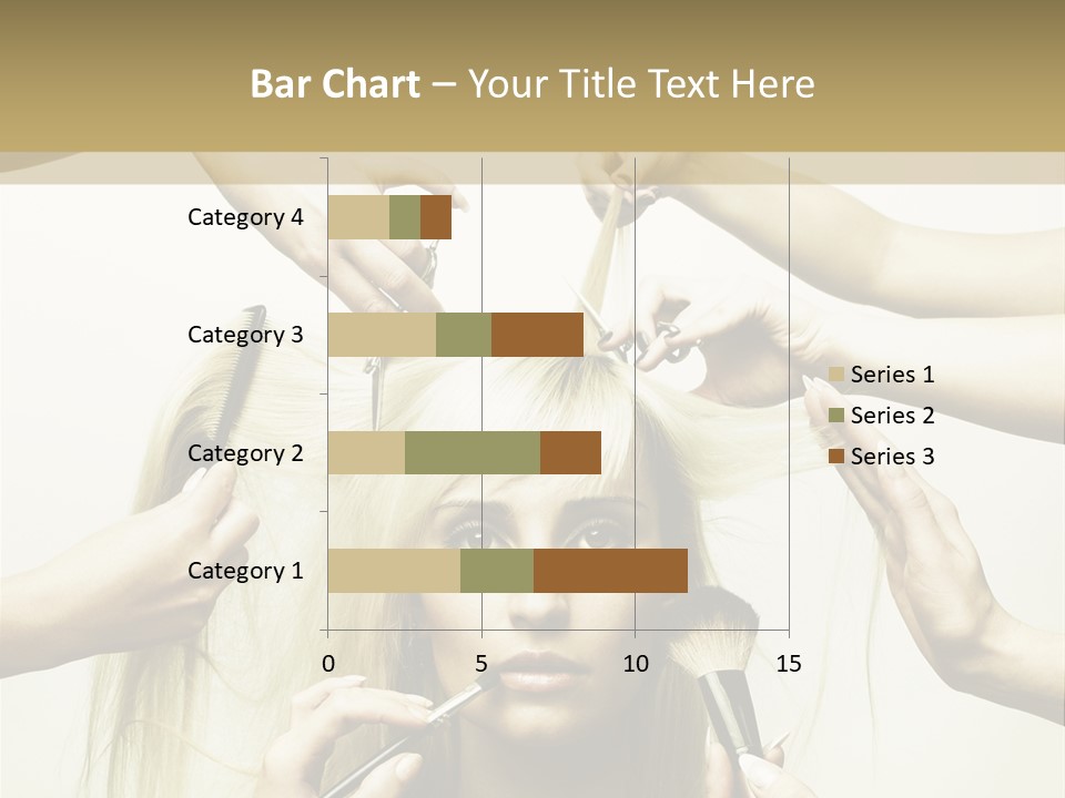 Head Color Feminine PowerPoint Template