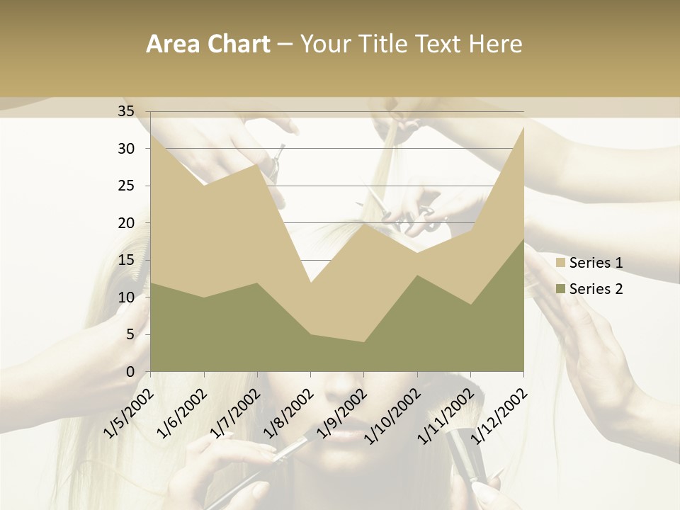 Head Color Feminine PowerPoint Template