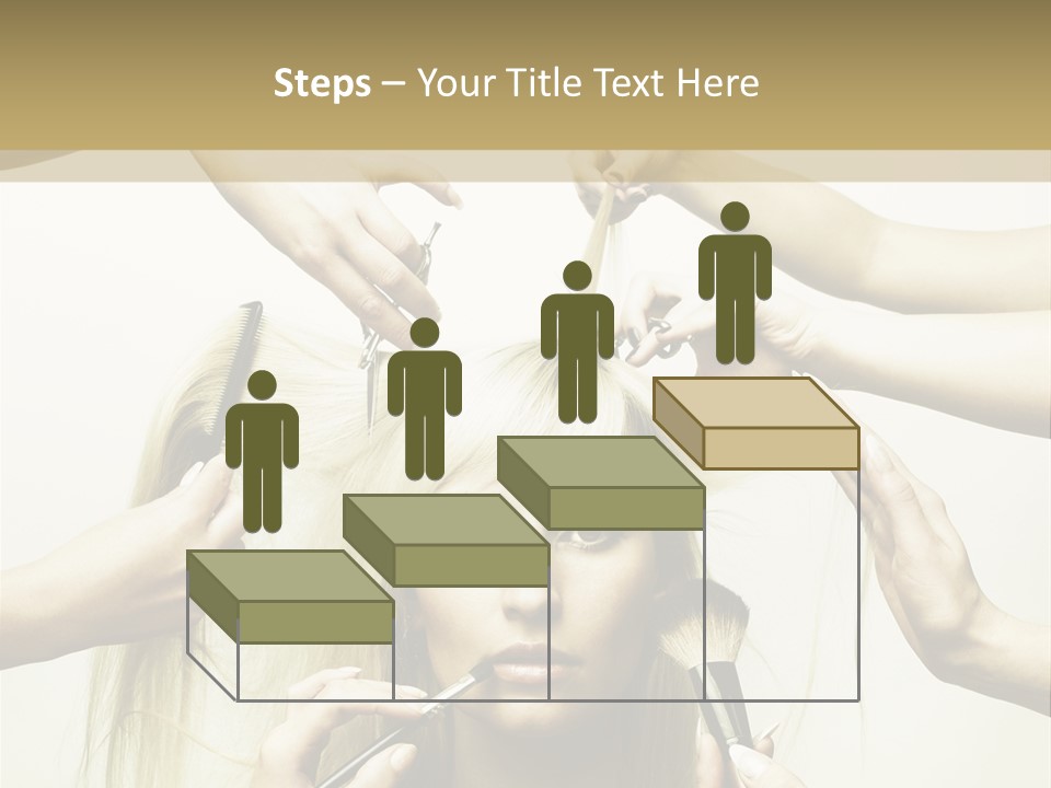 Head Color Feminine PowerPoint Template