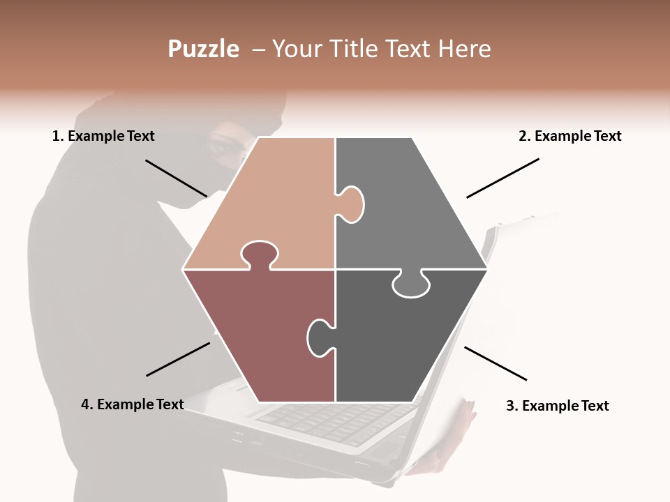 Burglar Female Disguise PowerPoint Template