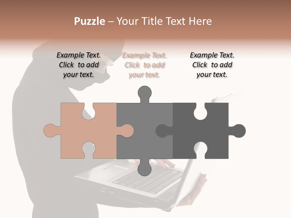 Burglar Female Disguise PowerPoint Template