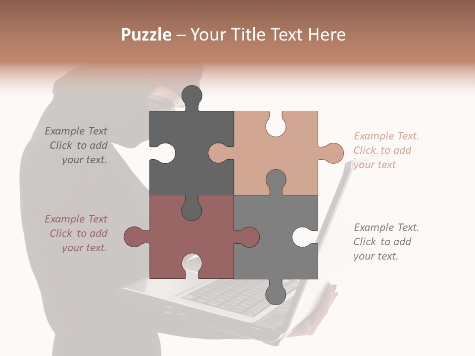 Burglar Female Disguise PowerPoint Template