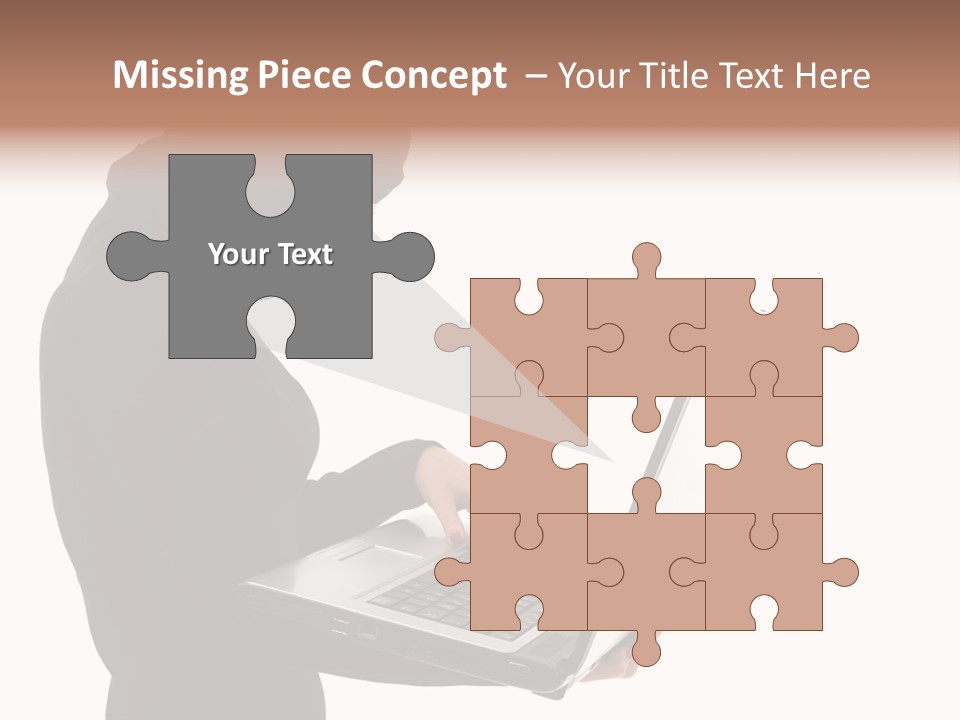 Burglar Female Disguise PowerPoint Template