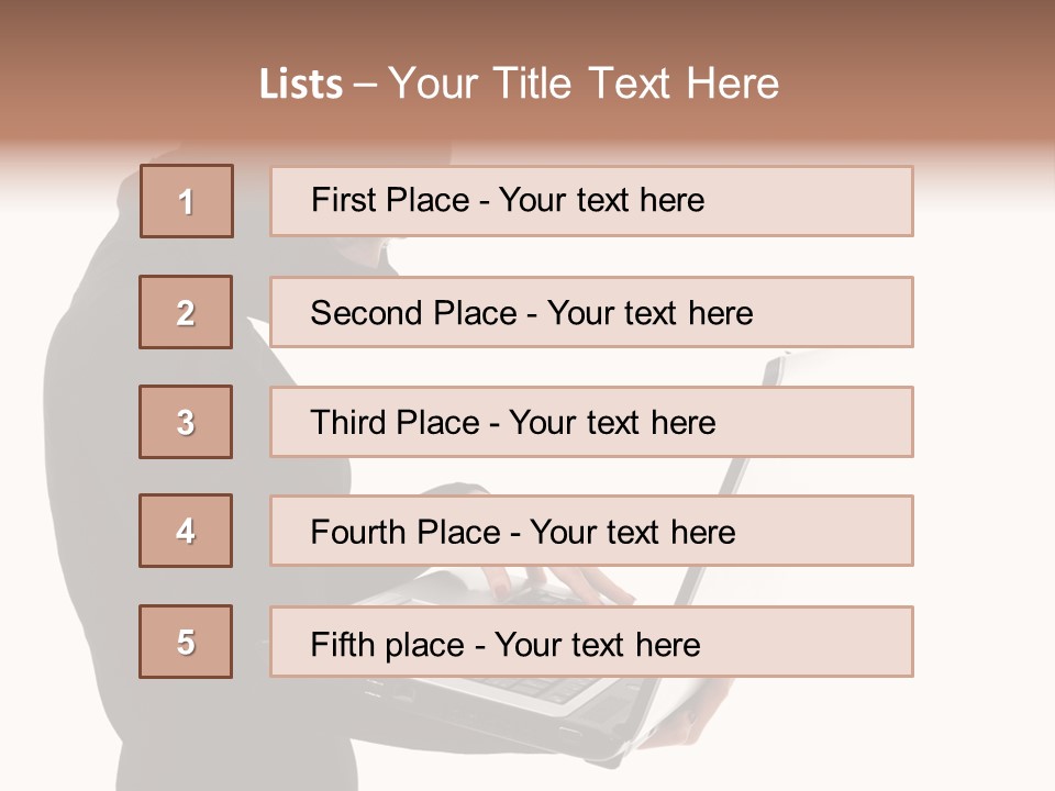 Burglar Female Disguise PowerPoint Template