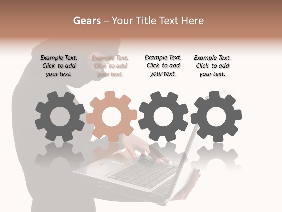 Burglar Female Disguise PowerPoint Template