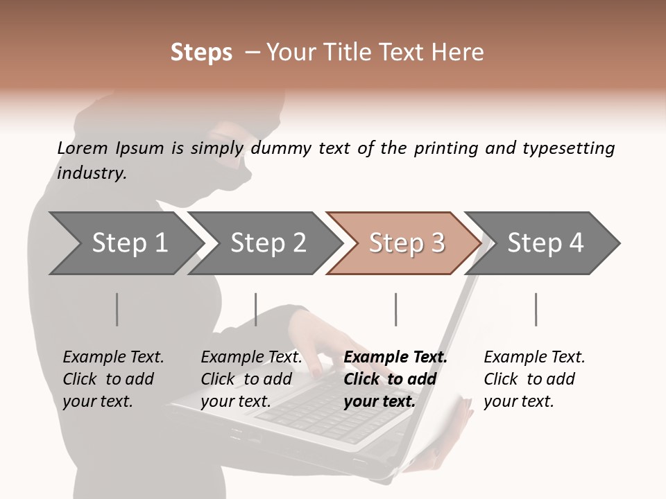 Burglar Female Disguise PowerPoint Template