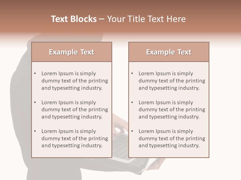 Burglar Female Disguise PowerPoint Template