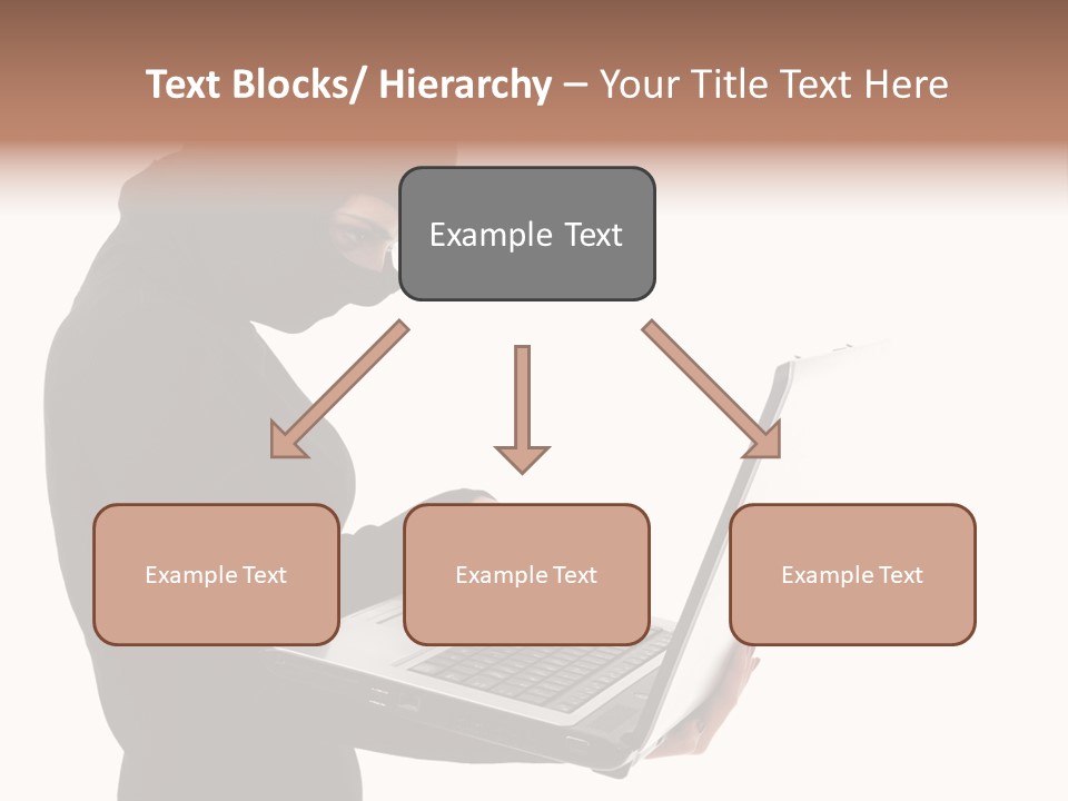 Burglar Female Disguise PowerPoint Template